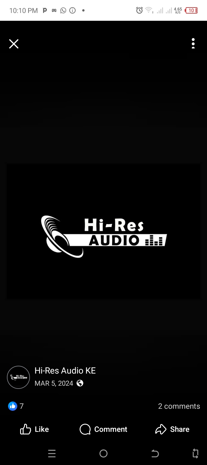 Hi-Res Audio ke